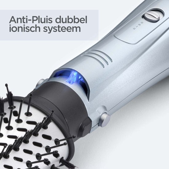 BaByliss Hydro Fusion 4-in-1-Föhnbürste AS774E – 1000 W – Doppel-Ionen-System – Multistyler mit 4 Aufsätzen – Coolshot