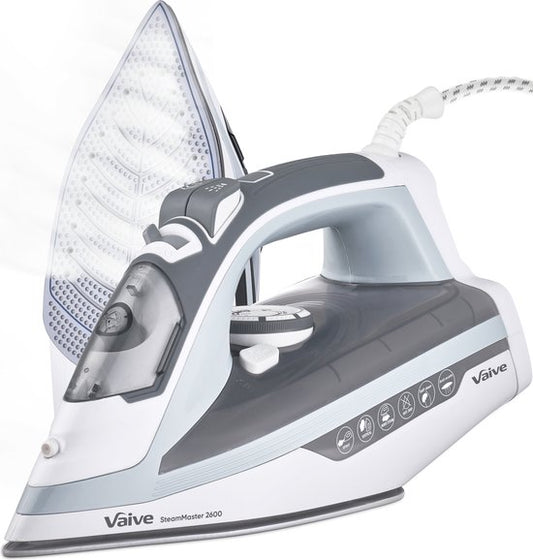 VAIVE SteamMaster 2600 Iron - Dampfbügeleisen - Dampfbügeleisen - 2600W - 350 ML - Sprüh- und Dampfstoßfunktion