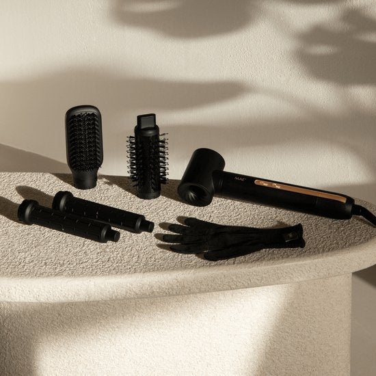 MAE® Airstyler II – Föhnbürste & Lockenbürste – 5-in-1-Multistyler – Hairwrap – Haarstyler