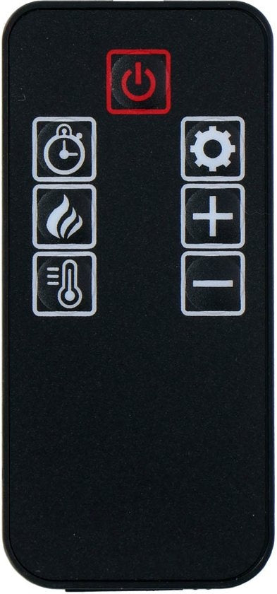 alpina Elektro-Ambiente-Kamin mit Feuereffekt - Wandverkleidung - 1800-2000 Watt - Fernbedienung