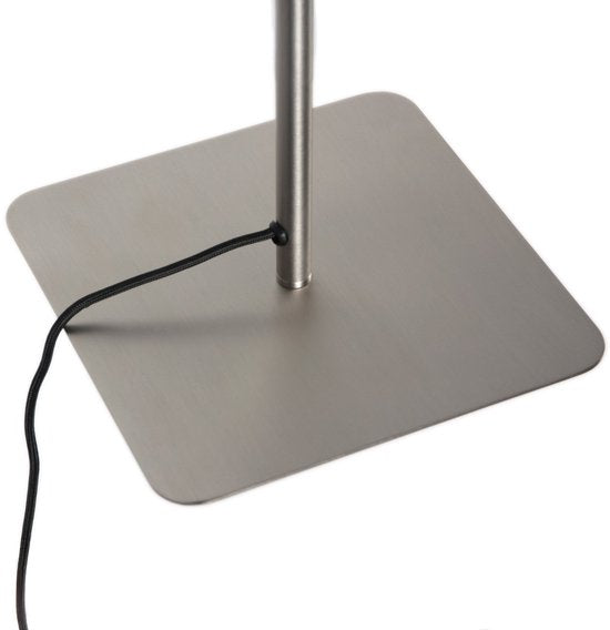 Stehlampe „Volari 4711ST“ aus Stahl, 2-flammig, mit „Dimm to Warm“-LED – ideal für den Innenbereich, modernes Design, Höhe 157 cm, Sockelgröße 21 x 21 cm, dreh- und neigbar