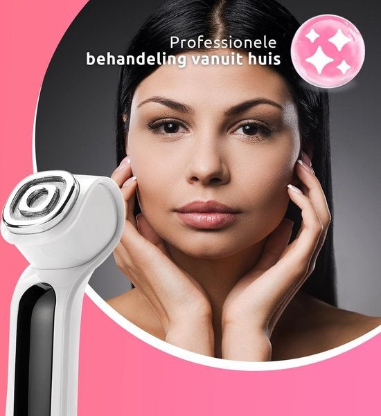 TheBeautyWay Skin Rejuvenator - 7 Stufen - Kabellos - Facelift Gerät - Facelift Geräte Damen - Facelift Gerät - Hautpflege - USB aufladbar - Gesichtsreinigung - Reduzieren Sie Akne, Linien, Falten und Müdigkeit