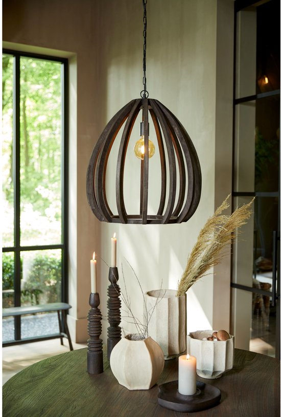 Light & Living Blumentopf Salou – Weiß – Ø 22 cm – Modern