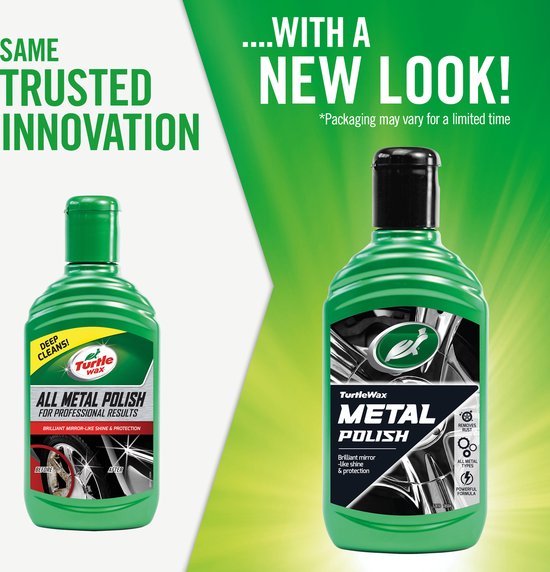 Turtle Wax 52853 GL All Metal Polish 300ml - Metallreiniger