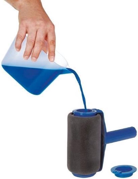 Paint Runner – eine tropffreie Farbrolle mit Farbbehälter
