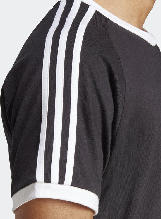 adidas Originals Adicolor Classics 3-Stripes T-Shirt – Herren – Schwarz – M