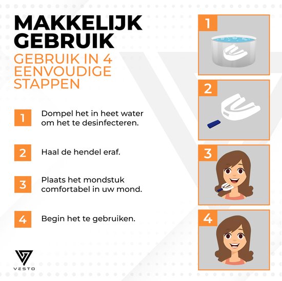 Vesto® - Anti-Schnarch Set - Nasenpflaster - Schnarch-Spange - Transparent