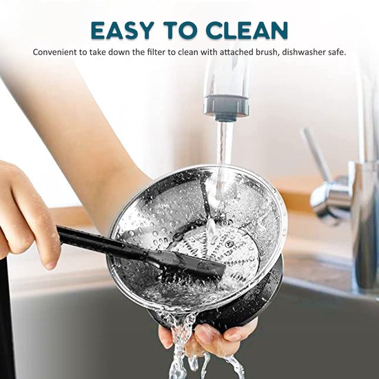 Fuegobird Schnellentsafter - Edelstahl - 400Watt - Schwarz