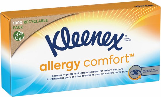 Kleenex Tissues Advantage Box Allergy Comfort 56 Stück