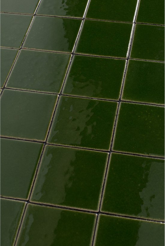 Zuiver Glasierter Couchtisch 93x42,5 cm Grün