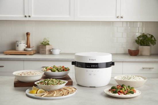 Instant Pot Reiskocher & Dampfgarer 2,8 l – 4-in-1-Multikocher – Slow Cooker – Anbraten – CarbReduce-Technologie
