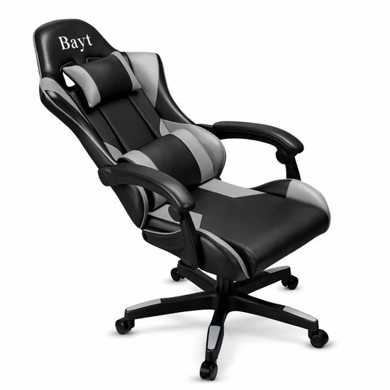 Bayt Gaming Chair - Gaming Stuhl - Ergonomischer Bürostuhl - Schwarz - Verstellbar