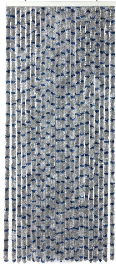 Arisol Fliegengitter – Wohnwagen – „Katzenschwanz“ – 185 x 56 cm – Grau/Blau