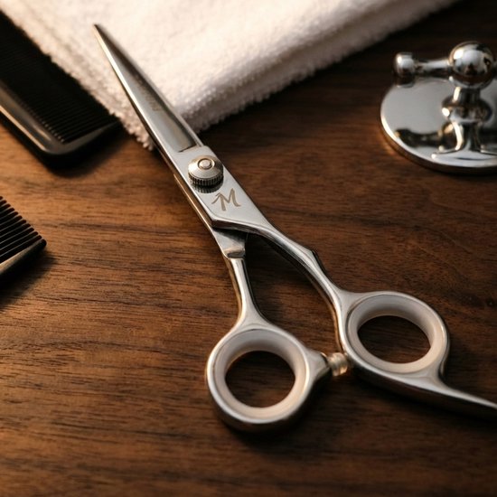 ProTrue Friseurset - 12-teiliges Haarscheren-Set - Friseurschere - Ausdünnungsschere - Coupe-Schere