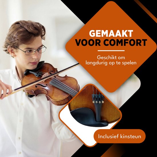 Finesse-Geigen-Starter-Set – mit Koffer und Zubehör – 4/4 – Geige – Musikinstrument – Paris