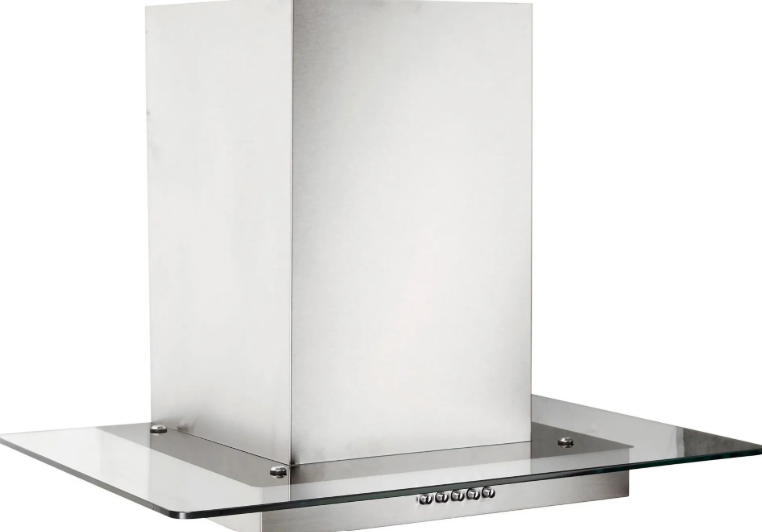 Hanseatic Dunstabzugshaube SY-3288B3-P1-C120-L52-600 – Grau – 60 x 40 x 82 cm – Edelstahl, LED, 3 Stufen