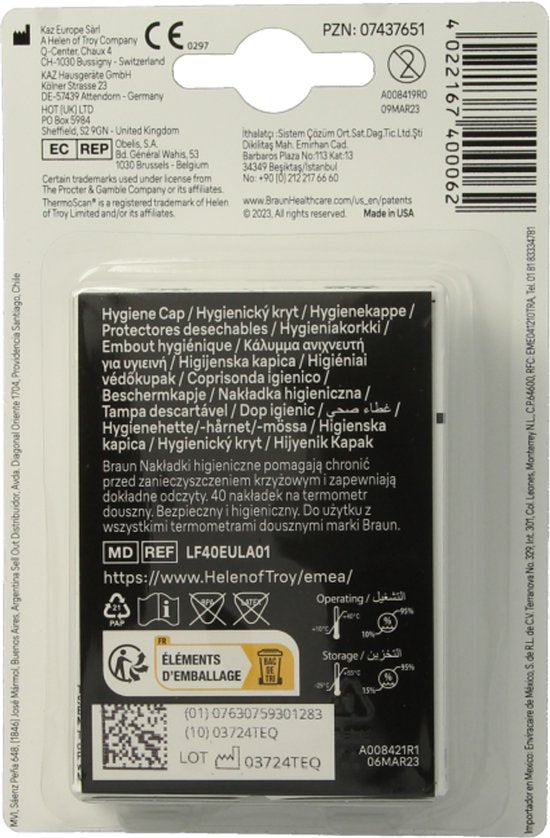 Braun LF20 - Nachfüllset Linsenfilter Ohr-Thermometer