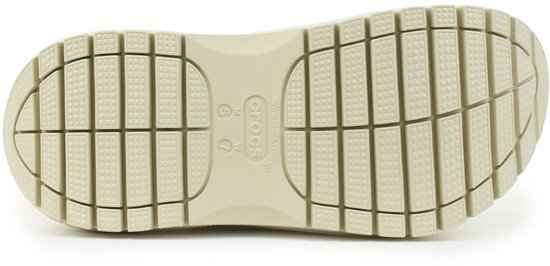 Crocs Mega Crush Clog Unisex – Beige – Größe 39–40 (EU)