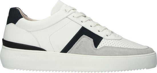 Blackstone MARBLE COLTON – DG513 Weiß Dunkelblau – Sneaker (niedrig) – Herren – Weiß – Größe: 43