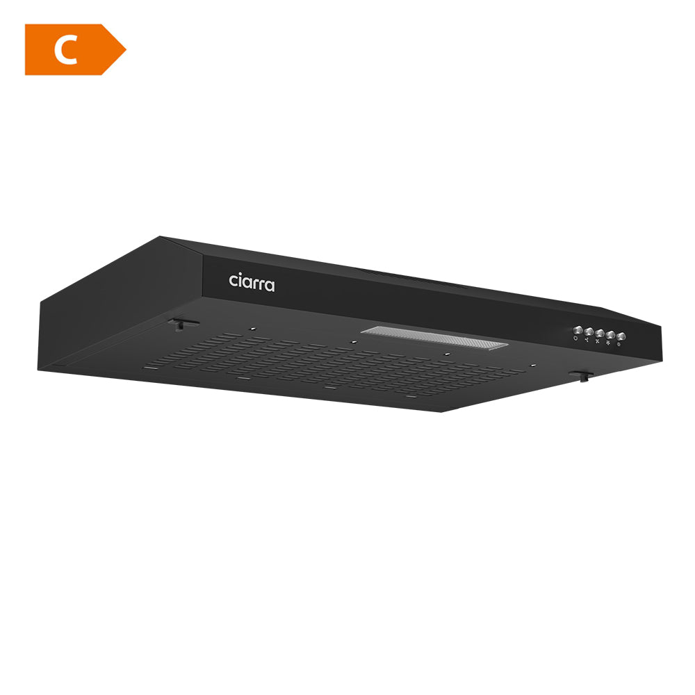 Ciarra CBCB6903 Dunstabzugshaube – 60 cm – schwarz