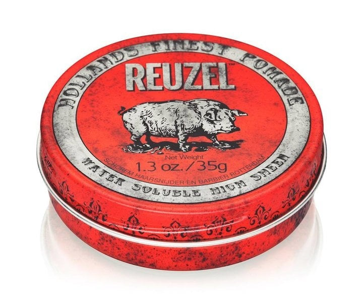 Reuzel Hf Pomade Wasserlöslich Hochglanz - Rot 113 gr