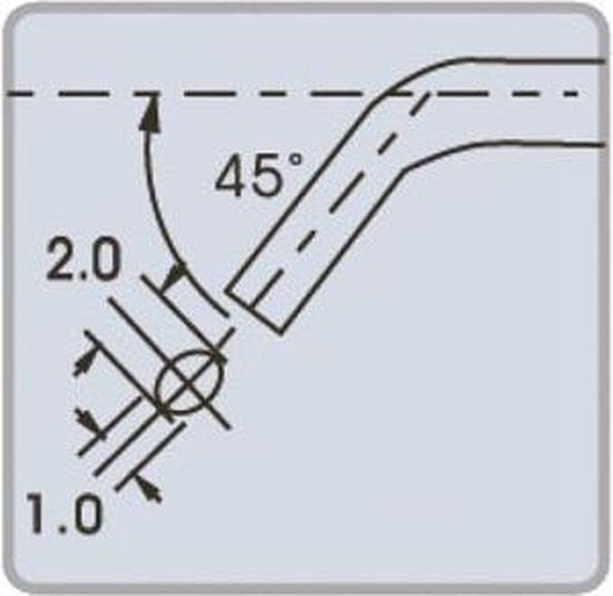 Velleman Zange 15,5 X 5,5 Cm Stahl Gelb/Schwarz