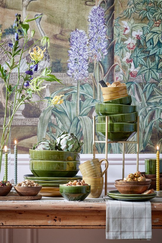 Mica Decorations Rhea Tasse - 316 ml - Keramik - Grün