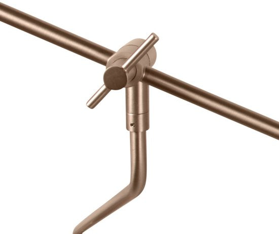 Steinhauer Exclusive – Wandleuchte – Soleil2 – Bronze – Kunststoff mit Metall – Nachttischlampe – LED – 4387BR