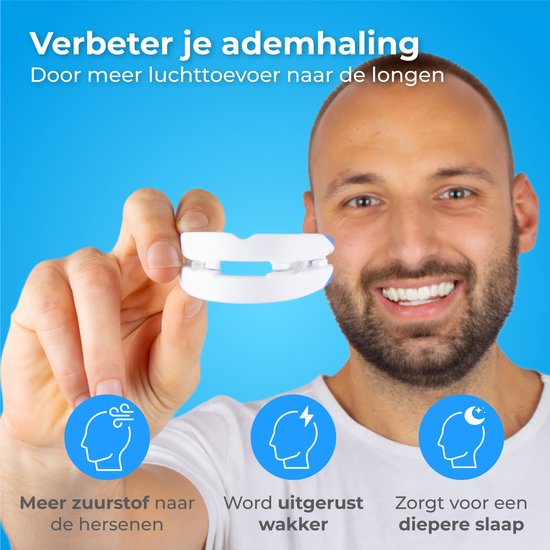 Nuvance - Anti Schnarch Spange Pro - Verstellbar - Inkl. eBook - Schnarchspange - Schnarchgebiss - Schnarchen