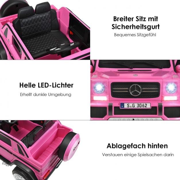 12V Lizenzierter Mercedes Benz Maybach G650-S Kinder Truck Jeep auf Batterie Elektrofahrzeug mit Fernsteuerung