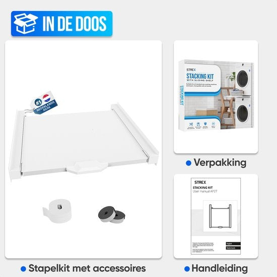 Strex Intermediate - Stapelbausatz - Zwischenrahmen - Ausziehbare Schublade