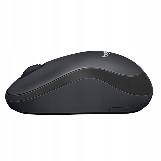 Logitech M220 Silent – Kabellose Maus – USB-Nano-Empfänger – Grau