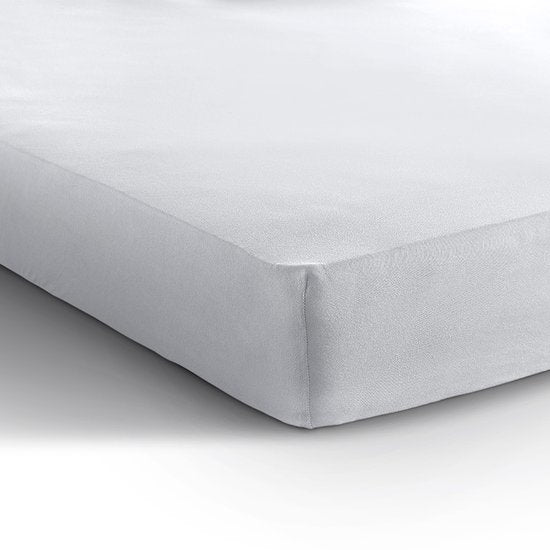 Dreamhouse Doppel-Jersey-Spannbetttuch – 160/180 x 200/220 – Weiß – Herrlich weich