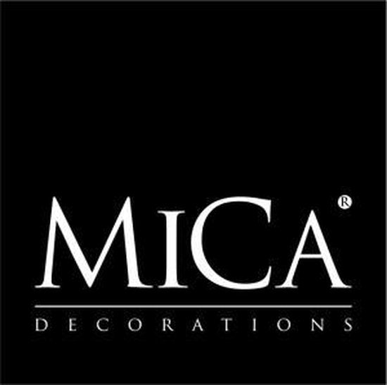 Mica Decorations Goa Beistelltisch - 2er-Set - L30 x B30 x H70 cm - Metall - Schwarz