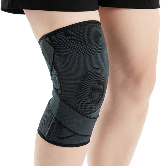 Wellhealth - Knie- oder Handgelenkbandage zur Schmerzlinderung und Unterstützung - Kniestütze - S/M - 1 Stück