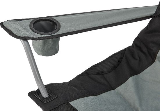 Campingstuhl / Klappstuhl Lido - Grau - inkl. Aufbewahrungstasche