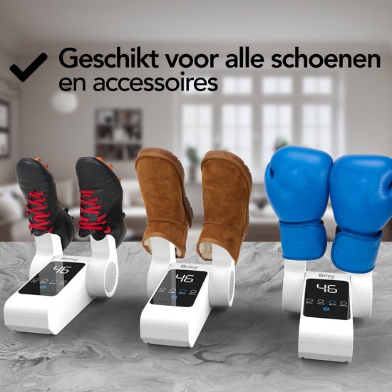 Brixy Shoe Dryer & Shoe Freshener - Ozon - Trocknungsfunktion - Weiß
