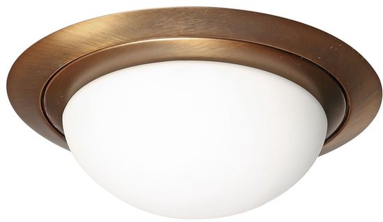 Deckenleuchte Steinhauer Ikaro 1365BR Bronze Ø 24 cm – 4-stufig dimmbar, für den Innenbereich geeignet, aus hochwertigem Metall und Glas