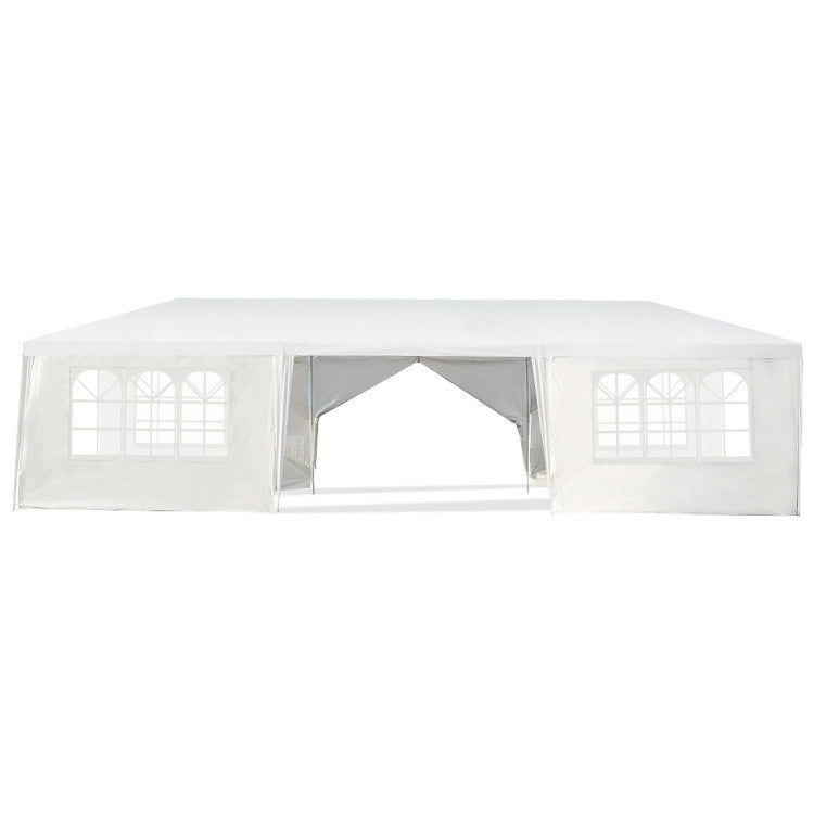 Coast Garten Pavillon 3x9m Party Zelt Garten Tat UV Schutz Zelt weiß
