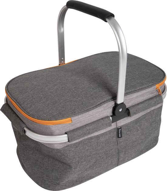 Bo-Camp – Kühltasche – Kühlkorb – Grau – Polyester – 20 Liter