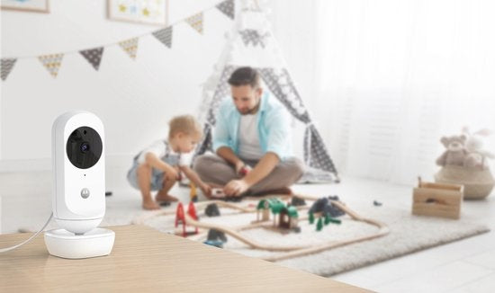 Motorola EASE44 Connect - Wi-Fi-Babyphone mit Kamera und App - HD-Video-Streaming - Viele Funktionen