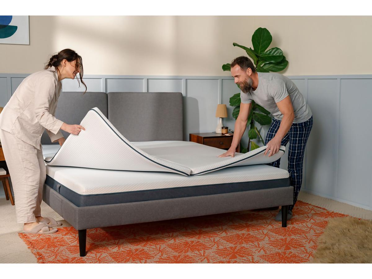 Emma Flip Topper – Zwei-in-Eins-Komfort – Größe 120 x 200 cm