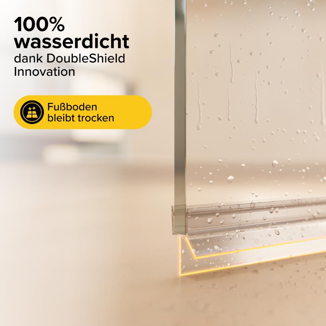 five Dots Duschabdichtung 2 Stück 6mm - Transparent