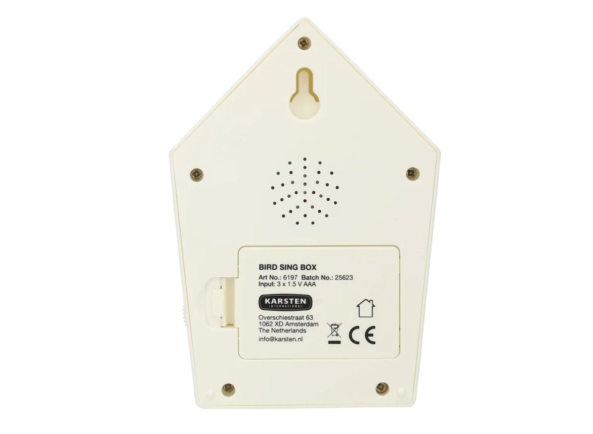 6197 – YULA Living Vogelgesangskasten mit Sensor