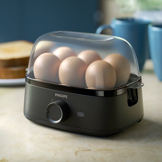 Philips 3000 Serie HD9137/90 – Eierkocher – Für 6 Eier geeignet