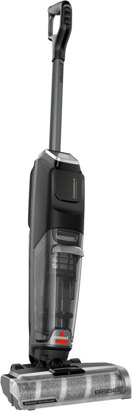 BISSELL CrossWave OmniForce Edge Select Akku-Staubsauger mit Wischfunktion – Fleckenentferner für Hartböden – Kabelloser Stabstaubsauger – 2-in-1-Staubsauger – Besonders leistungsstarker Motor mit 31 aW – ZeroGap-Technologie – 3999 N