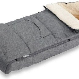 Spielwerk Kinderwagenfußsack Grau | Teddy | Spielwerk Kinderwagenfußsack Grau | Teddy | Maxi-Cosi | mit Aufbewahrungsbeutel Maxi-Cosi | mit Aufbewahrungsbeutel