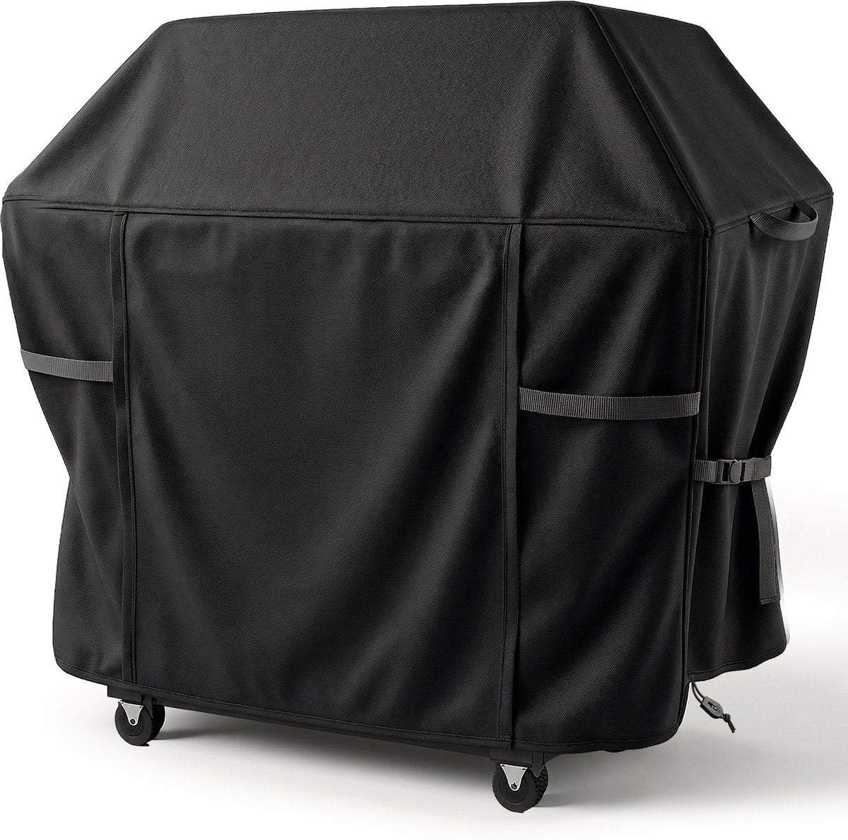 Duna BBQ-Schutzhülle, wasserdicht – Schwarz – 130 x 70 x 120 cm – Oxford 420D, UV-beständig
