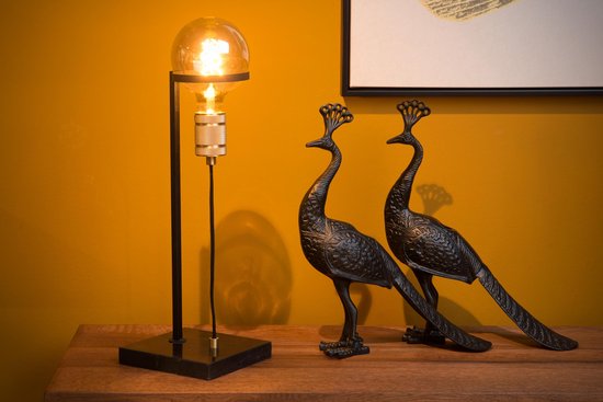 Lucide OTTELIEN – Tischlampe – 1xE27 – Schwarz