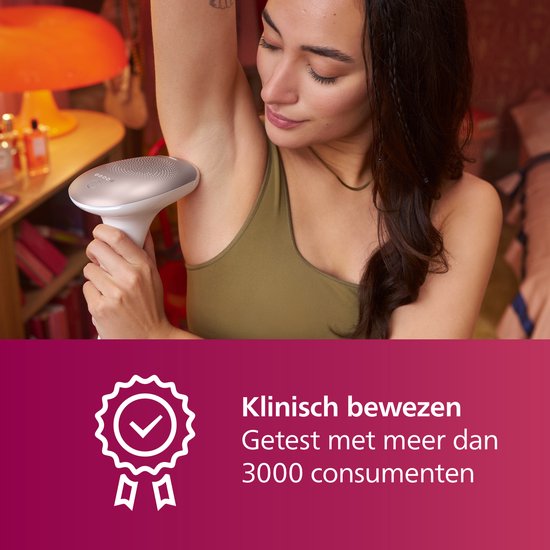Philips Lumea IPL 7000 Serie – IPL-Haarentfernungsgerät – 2 Aufsätze mit Trimmer – BRI921/00